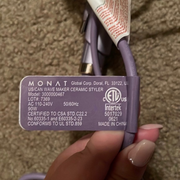 Wave curling iron - Picture 3 of 3